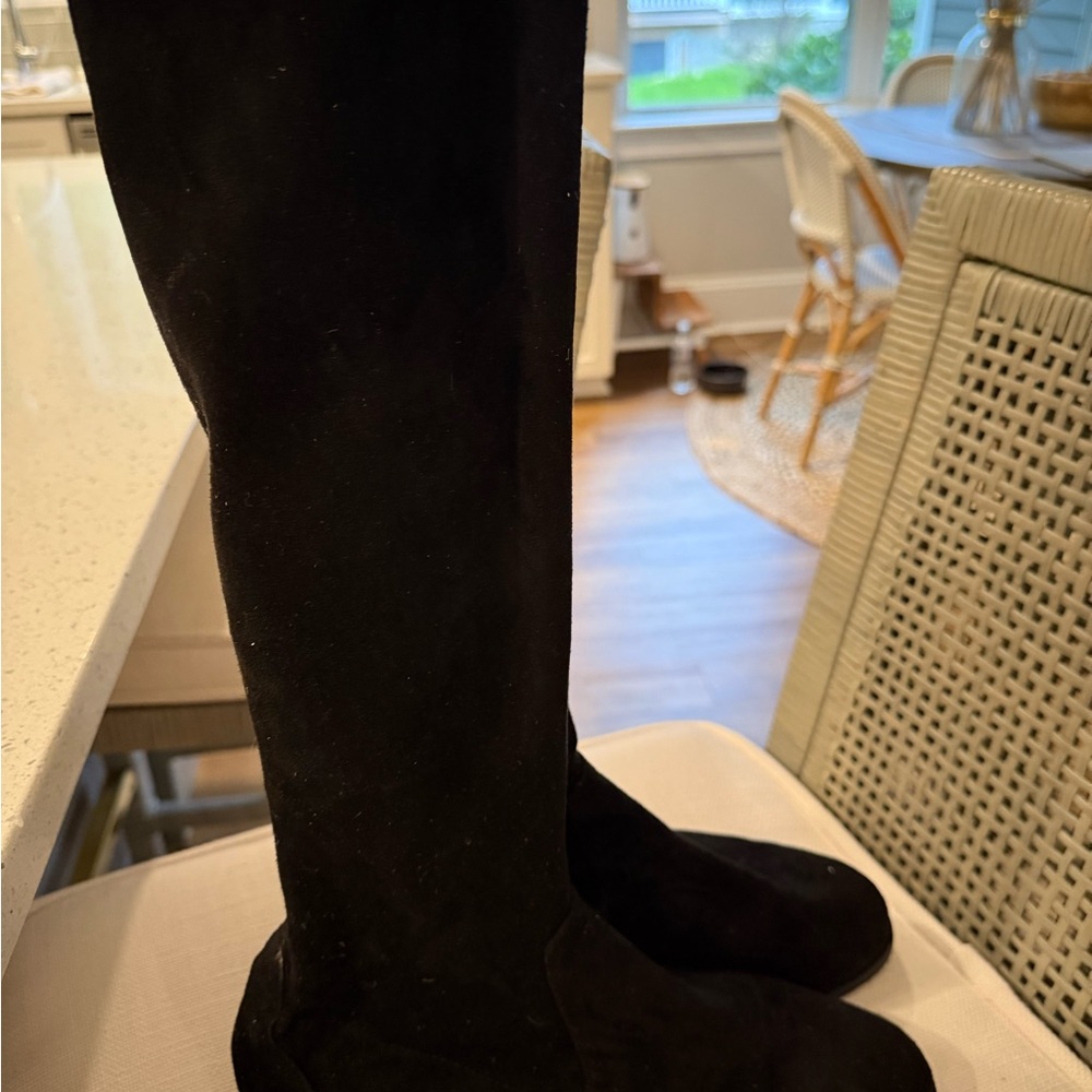 Gentle Souls Black Over the Knee Boots